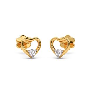 Hearty Eyed Diamond Multi Pierced Earrings