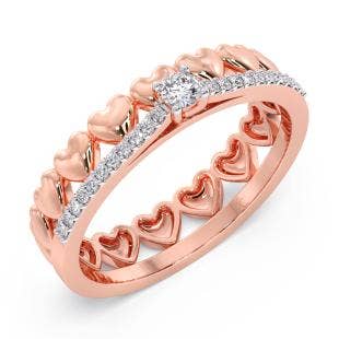 Sparklers Diamond Stackable Ring