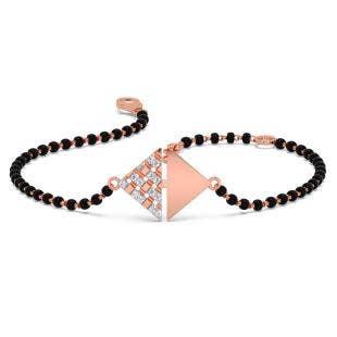 Trinea Diamond Mangalsutra Bracelet
