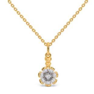 Begum Diamond Pendant With Chain