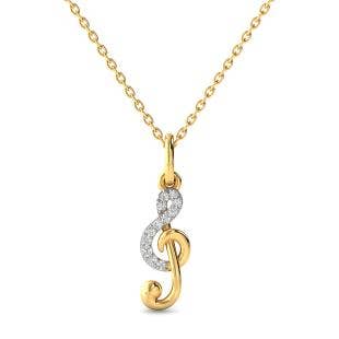 Melody Diamond Pendant With Chain