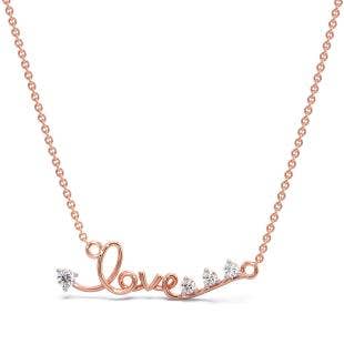 Love Dots Diamond Pendant Necklace
