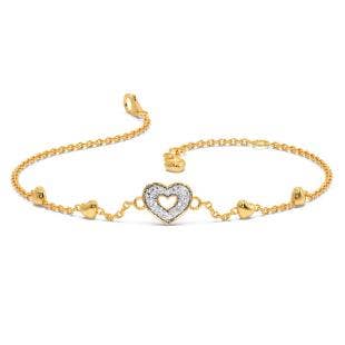 Sense Of Love Diamond Chain Bracelet