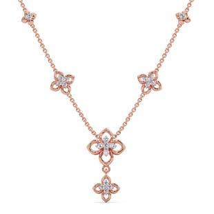 Cloverbed Diamond Delicate Necklace