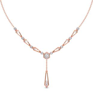 Beeline Diamond Collar Necklace