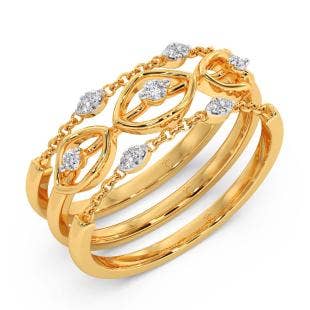 Third Eye Diamond Stackable Ring