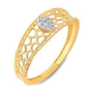 Mughal Mesh Diamond Ring