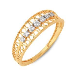 Infinite Mesh Diamond Ring