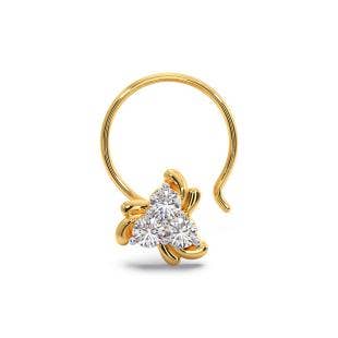 Dazzle Wings Diamond Nose pin
