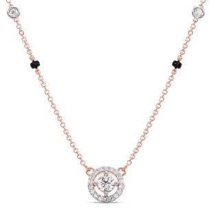 Meridian Solitaire Diamond Mangalsutra