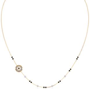 Glint Evil Eye Diamond Mangalsutra
