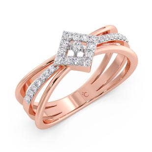 Violet Diamond Ring