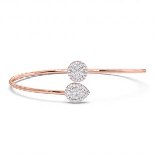 Leila Diamond Cuff Bracelet
