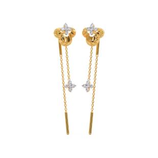 Nawal Diamond Sui Dhaga Earrings