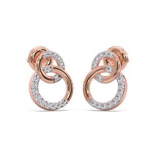 Ekani Diamond Stud Earrings