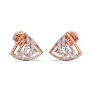 Kavisha Diamond Stud Earrings