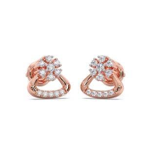 Silo Diamond Stud Earrings