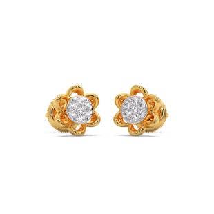Reet Diamond Stud Earrings