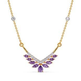 Jasika Diamond And Gemstone Pendant Necklace