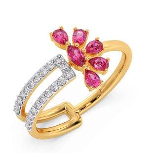 Taneka Diamond And Gemstone Ring
