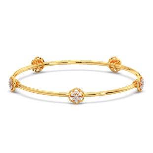 Tashi Diamond Bangle