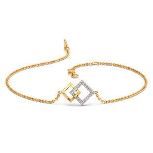 Aathuri Diamond Chain Bracelet