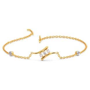 Rakuna Diamond Chain Bracelet