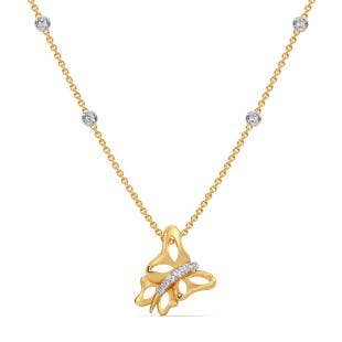 Tanupa Diamond Pendant With Chain