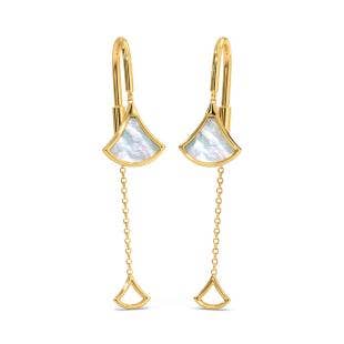 Narcisse Gold Sui Dhaga Earrings