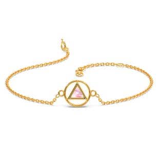Namasvi Gold Chain Bracelet