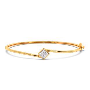 Sass N Squares Diamond Oval Bracelet