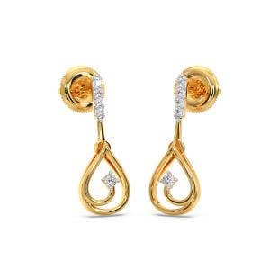 Epic Poetry Diamond Dangle Earrings