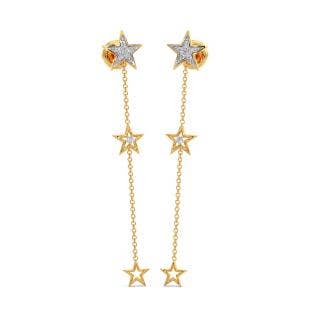 Glimmering Stars Diamond Multiwear Earring