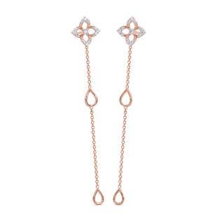Flower N Drops Diamond Multiwear Earring