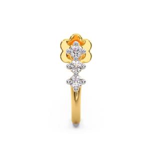 Trinity Diamond Nose pin