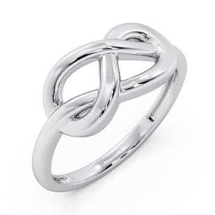 Infinity Platinum Ring