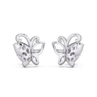 Butter up Platinum Earrings