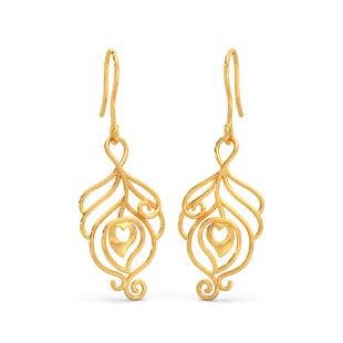 Morpankh Gold Earrings