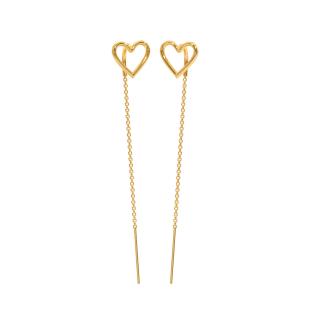 Twogether Gold Sui Dhaga Earrings