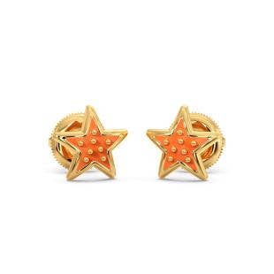 Rapture Kids Gold Earrings