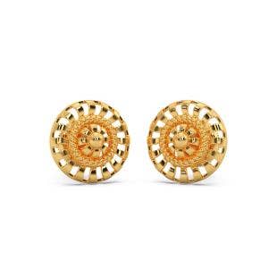 Konark Gold Earrings