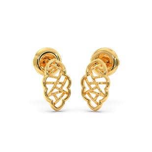 Messy Gold Earrings