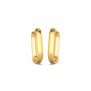 Elenai Gold Hoop Earrings