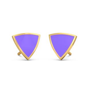 Small Bling Gold Stud Earrings
