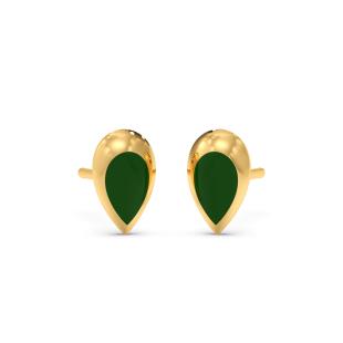 Twinkle Gold Stud Earrings