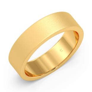 Prince Gold Wedding Band For Him