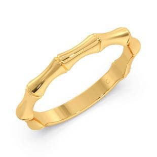 Stalk Love Eternity Gold Band