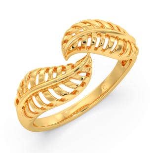 Leafy Love Gold Ring