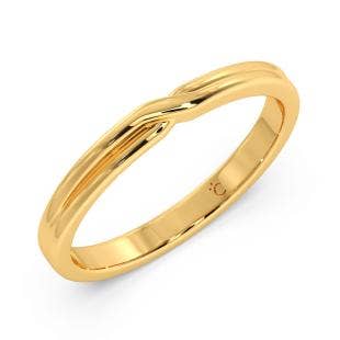 Leia Gold Band