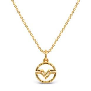 Chianti Gold Pendant With Chain